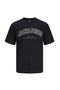 Jjecaleb Varsity Tee Ss O Black Boy's Short Sleeve T-Shirt - 2