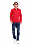 Mb Sn329 Ukol Polo 5Pr Claret Red Men's Long Sleeve T-Shirt - 3