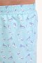 Ml Bai̇t 19Hl-23 5Fx Aqua Men's Swim Shorts - 4