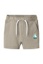 Nmmfritzo Nreg Swe Shorts Brown Male Child Shorts