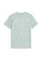 Flaming Love Aop Tee g Green Girls Short Sleeve T-Shirt - 3