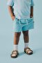 Nmmfrıtzo Nreg Swe Shorts شورت للأولاد باللون الأزرق