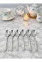 Dessert Spoon Set of 6 |   Stainless Steel for Modern Tables - 5