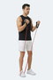 Kulap Men's Sleeveless Black T-Shirt - 8