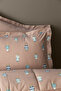 Single Person Teddy Salmon Softly Sleep Set - 2