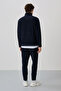 Carol Navy Blue Fleece Men's Tracksuit - 85226 - 7