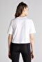 Logo Teoin White Women's Short Sleeve T-Shirt - 3