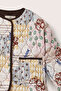 Nola Patch Patterned Quilted Jacket - 5