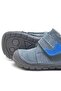 Popeye Genuine Leather Gray Blue First Step Unisex Baby Shoes - 6