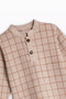Kareli Hakim Collar 2-Piece Set 100% Cotton 2-3-4-5 Years Old - 4