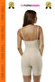 Women's Nude Full Length Strappy Corset - 5