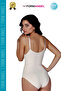 Women's Black Strap Tightening Bodysuit Corset - 7