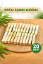 Bambu 20 Adet Mandal - 3