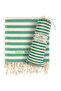 Mare Lime, Organic and Recycled Cotton Blend, Carrying Bag, Peshtamal, 90X180 Cm. - 8