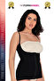 Women's Corset Body Shaping and Lifting Underbust Corset with Straps and Agraflas, Waist Corset, Set of 2 - 7