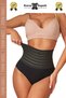 # Corset Body Shaper Abdominal Waist Tightener Laser Cut High Waist Slip Corset Set of 4 - 2