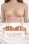 Laser Cut Padded Seamless Underwire-Free Bra - Non-Marking, Everyday Comfort, Comfortable, Flexible