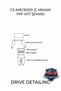 Citroen C3 Aircross 2025+ Screen and Interior Trim Ppf Coating — 190 Micron 100% Tpu Transparent Protective Film - 2