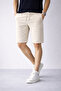 Men's Summer Cotton-linen Elastic Waist Pocket Shorts & Bermuda