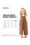 Hanna Jumpsuit Girl Organic Cotton Linen - 5
