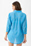 Voile Collar Cotton Pocket Detailed Shirt -1570 - 5