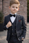 Children's Suit Set with Vest and Shirt 1-14 Years Silver Plus Smoked - 5