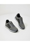 Men's Smoke Casual Comfortable-Soled Soft Lightweight Durable Walking Sneakers with Laces