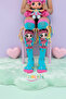 🎉 1 Pair of Knitted Hair Patterned Animation Girls' Socks (Without Heel) - 4