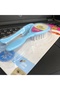 🎁   Blue Soft-Bristled Baby Hair Brush and Comb Set - Newborn Comb - Gift 💙 - 2