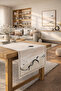 Table Pattern Desert Sands Patterned Digital Printed Decorative Runner - 2