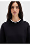 Crew Neck Black Sweatshirt 1S10435-900 - 5