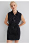Simla Gold Classic Misty Black Jean Dress 1310659-89758 - 3