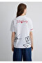 Tom and Jerry Printed White T-Shirt Loose Fit / Relaxed Fit 1613359-620 - 6