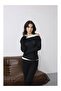Women's Athlete Detailed Asymmetrical Cut Blouse - 3