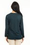 New Season Women's Middle Age and Up New Pattern Round Neck Lycra Mother Combed Cotton Blouse 30530 - 3