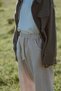 Dreamy Linen Trousers for Boys Cream Color - 5