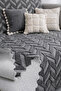 Non-Slip Welsoft Sofa Cover 170X210 Anthracite Pet-Friendly Sofa & Sofa Bed Cover - 3