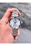 New Season Women's Silver Stone Detailed Elegant and Sparkling Wristwatch - 7