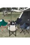 Kvittra Folding Chairs Heavy Duty Support 330 lbs Moon Chair with Carry Bag - 2