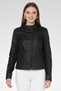 Women Sportswear Fit Long Sleeve Outdoor Jackets, Black
