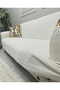 High Quality Sofa Cover Set |   3311 |   Bohemian Fabric Elastic Sofa Cover 4 Pieces | Sofa Cover - 2