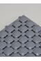 2 Pieces 33x33x1.5 Cm Orthopedic Plastic Floor Tiles, Effective Mop, Wet Floor Grid, Gray - 6