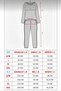 Women's Milan Fabric Long Sleeve Pajamas Set 7600 - 4