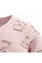 3-Pack Baby Girl Rompers, 100% Cotton with Snap Fasteners, Heart Flower and Lamb Print Pattern. - 2