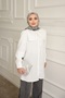 Ecru Collar Detailed Shirt - 3