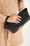 Women's Premium Faux Leather Quilted Handbag / Clutch - 5