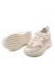 25K305-5 Women's Air High Sole Stone Leather Sneaker Sports Shoes - 5