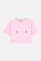 Starfish Lightweight Crop T-Shirt - Pink