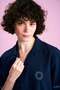 Sun and Wave Muslin Shirt - Navy Blue - 4