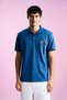 Red Fox Polo Neck T-Shirt - Blue - 3